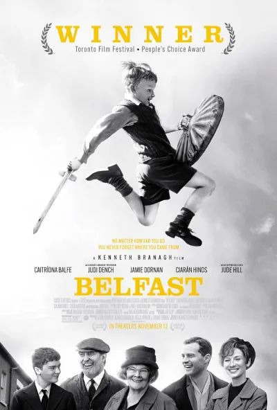 Legendas para o filme Belfast