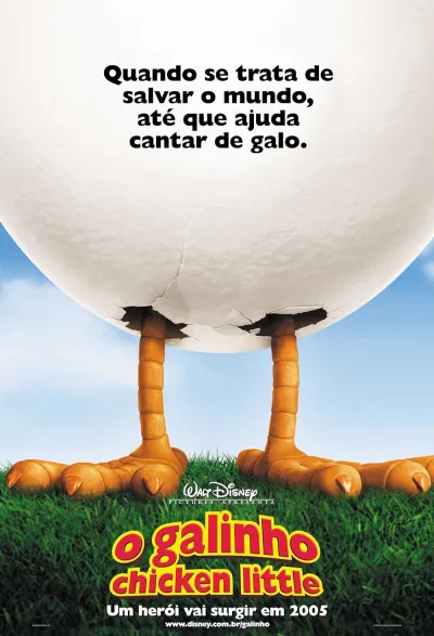 Legendas para o filme O Galinho Chicken Little