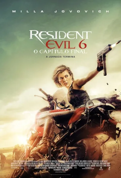 Legendas para o filme Resident Evil 6: O Capítulo Final