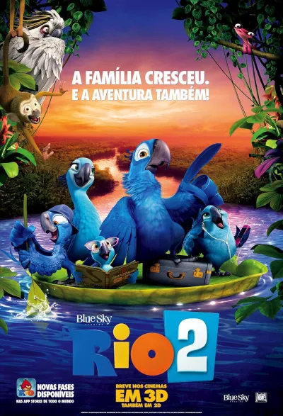 Legendas para o filme Rio 2