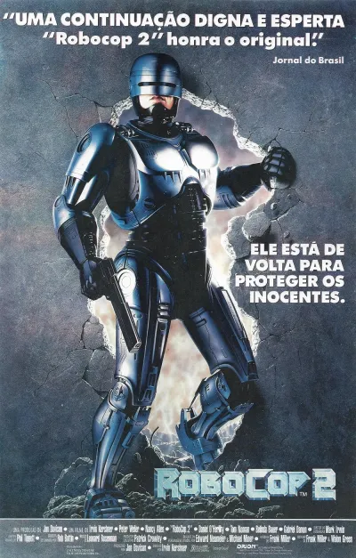 Legendas para o filme RoboCop 2