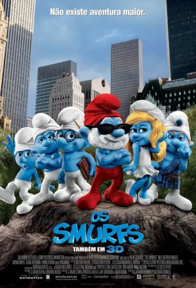 Legendas para o filme Os Smurfs