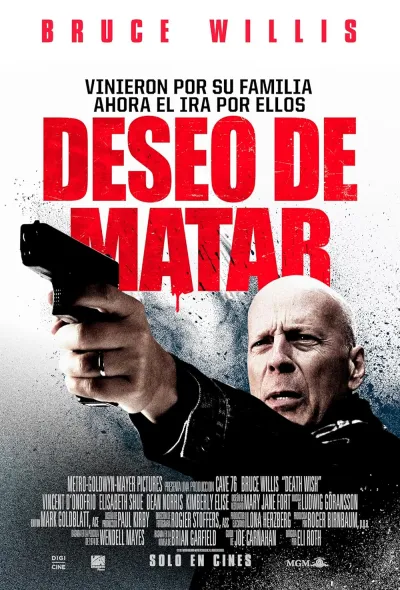 Legendas para o filme Desejo de Matar