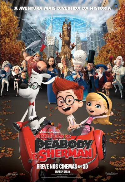 Legendas para o filme As Aventuras de Peabody e Sherman