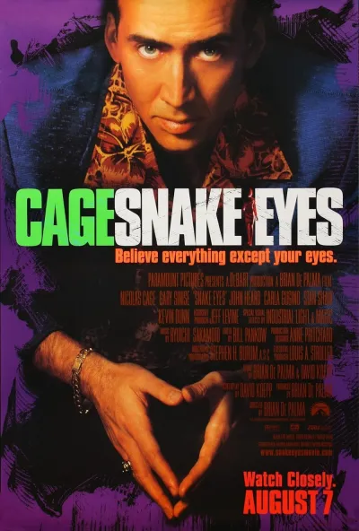 Legendas para o filme Olhos de Serpente