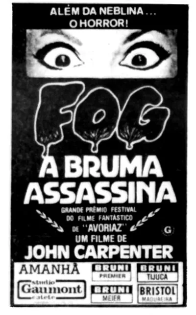 Legendas para o filme A Bruma Assassina