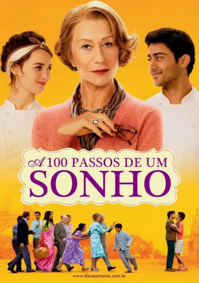 Legendas para o filme A 100 Passos de um Sonho