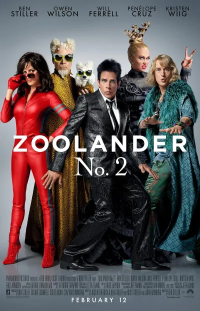 Legendas para o filme Zoolander 2