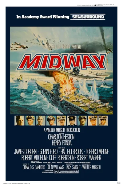 Legendas para o filme A Batalha de Midway