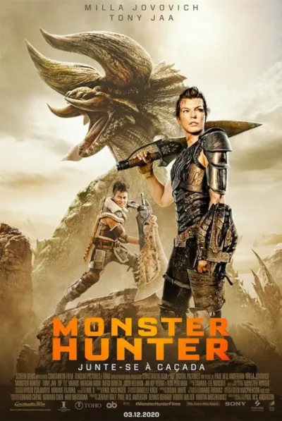 Legendas para o filme Monster Hunter