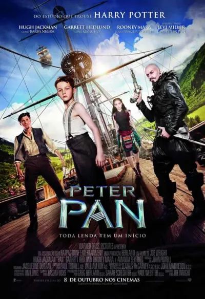 Legendas para o filme Peter Pan