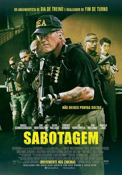 Legendas para o filme Sabotagem